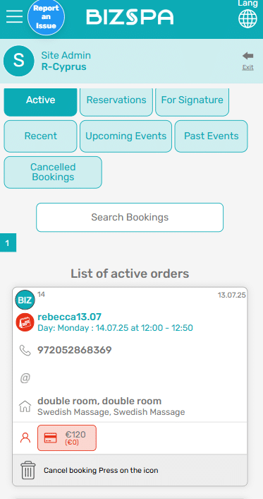 orders